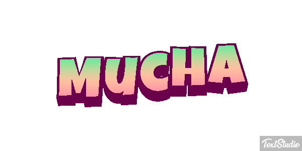 Mucha Effet de texte