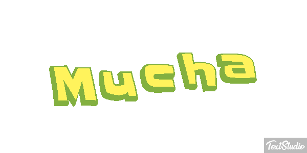 Mucha Effet de texte