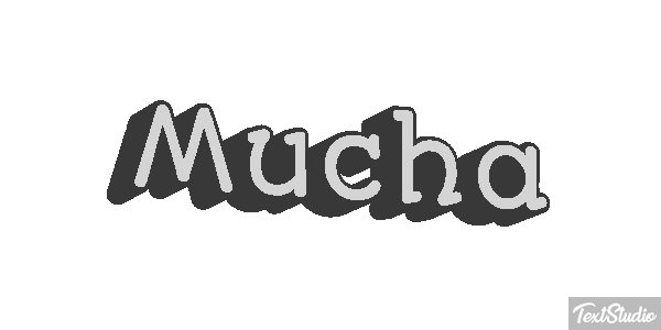 Mucha Effet de texte