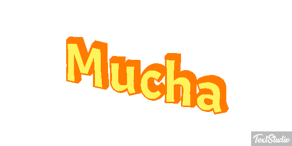 Mucha Effet de texte