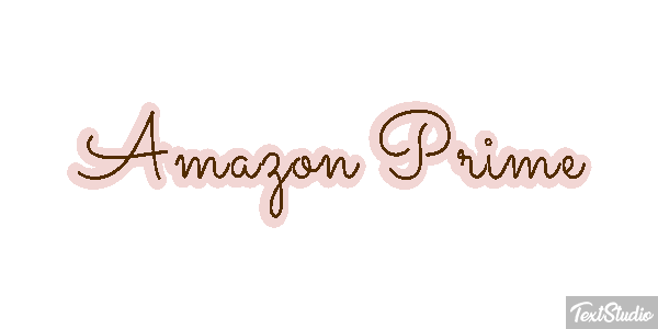 Amazon Prime Текстовый эффект