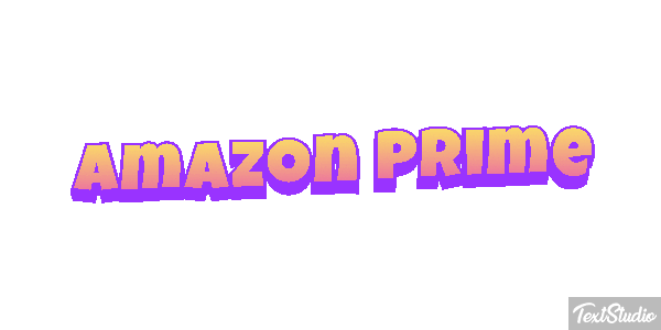 Amazon Prime Текстовый эффект