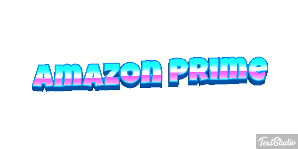 Amazon Prime Текстовый эффект