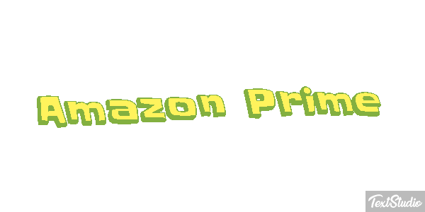 Amazon Prime Текстовый эффект