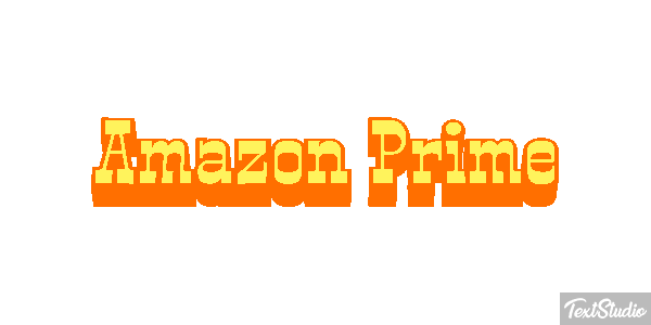Amazon Prime Текстовый эффект