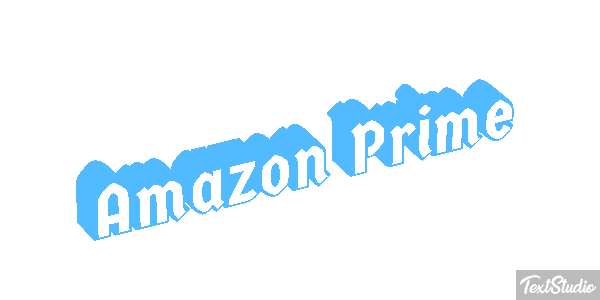 Amazon Prime Текстовый эффект