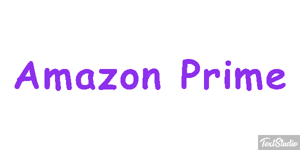 Amazon Prime Текстовый эффект