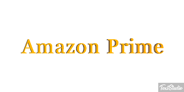 Amazon Prime Текстовый эффект