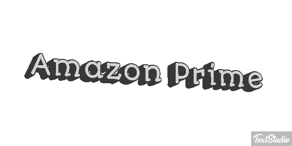 Amazon Prime Текстовый эффект