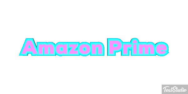 Amazon Prime Текстовый эффект