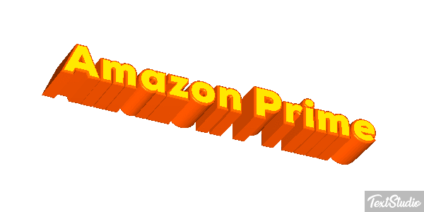 Amazon Prime Текстовый эффект