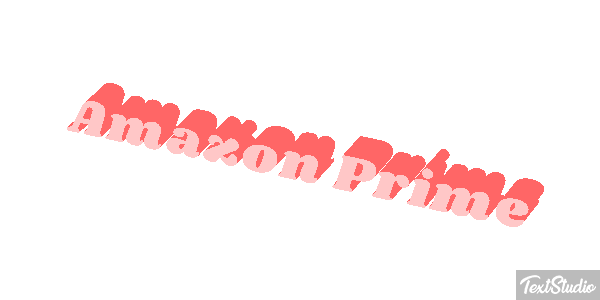 Amazon Prime Текстовый эффект