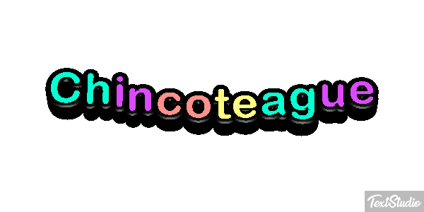 Chincoteague Effetto testo