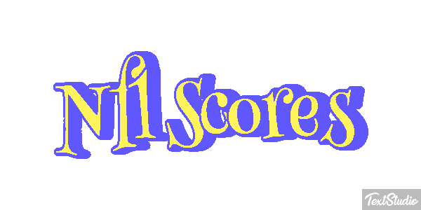 Nfl Scores Effetto testo