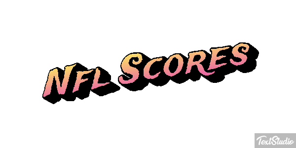 Nfl Scores Effetto testo
