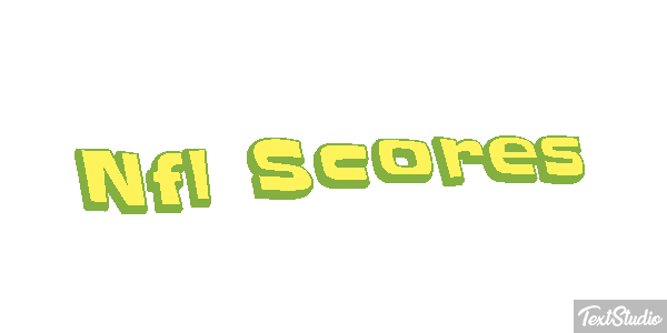 Nfl Scores Effetto testo