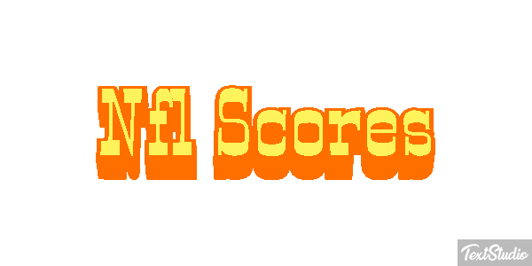 Nfl Scores Effetto testo