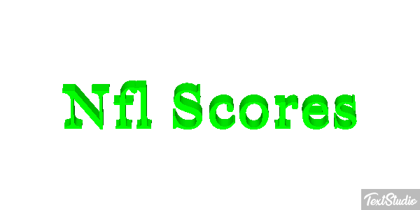 Nfl Scores Effetto testo