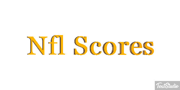 Nfl Scores Effetto testo