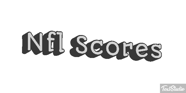 Nfl Scores Effetto testo