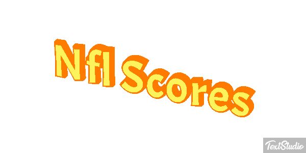 Nfl Scores Effetto testo