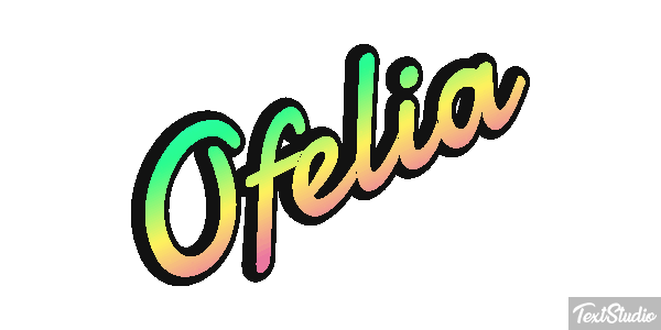 Ofelia Effet de texte