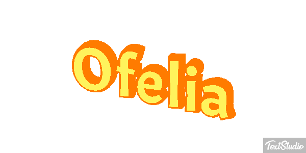 Ofelia Effet de texte