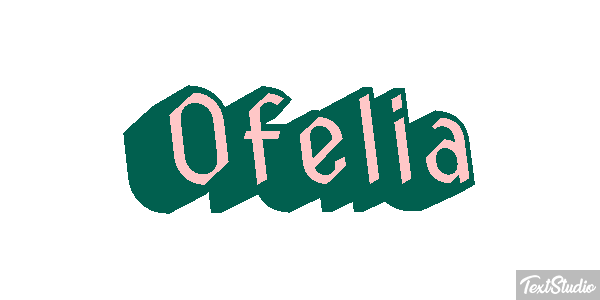 Ofelia Effet de texte