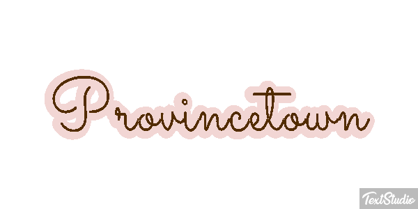 Provincetown Effet de texte