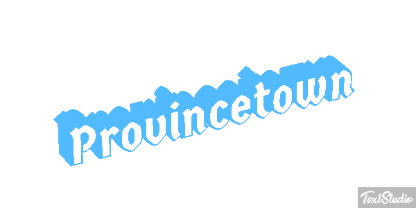 Provincetown Effet de texte