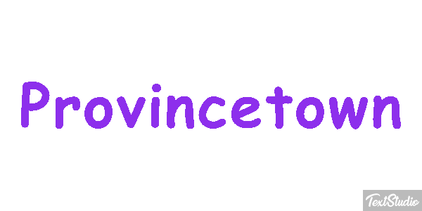Provincetown Effet de texte