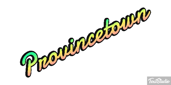 Provincetown Effet de texte