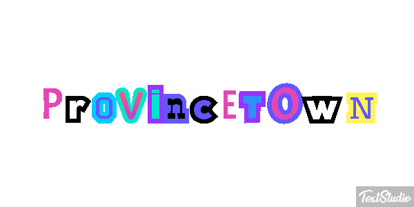 Provincetown Effet de texte