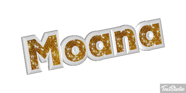 Moana Efecto de texto