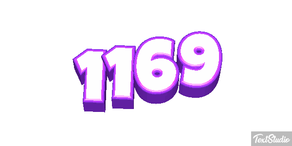 1169 Texteffekt