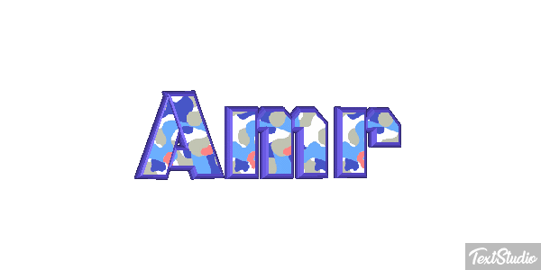 Amr Text effect