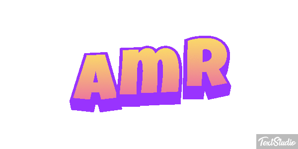Amr Text effect