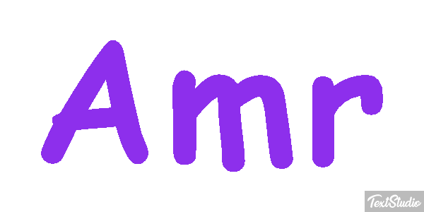 Amr Text effect