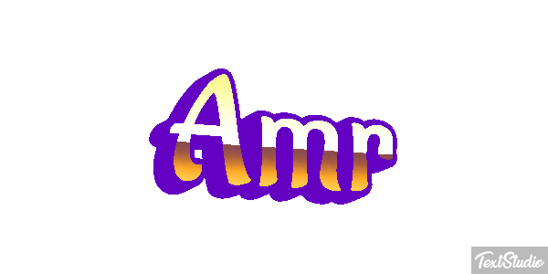 Amr Text effect