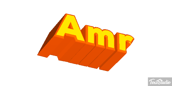 Amr Text effect