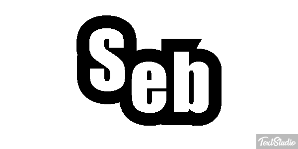 Seb Efeito do texto