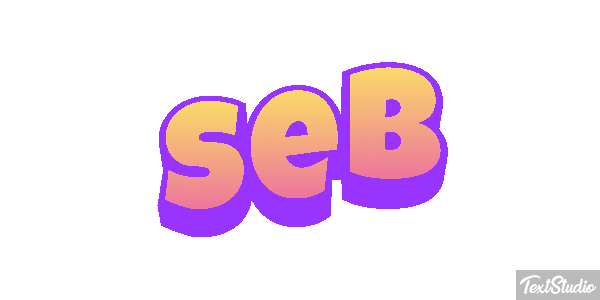 Seb Efeito do texto