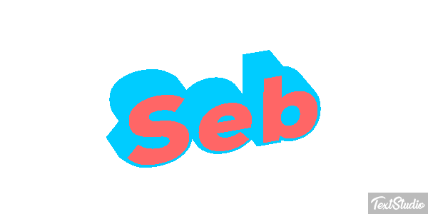 Seb Efeito do texto