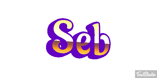 Seb Efeito do texto