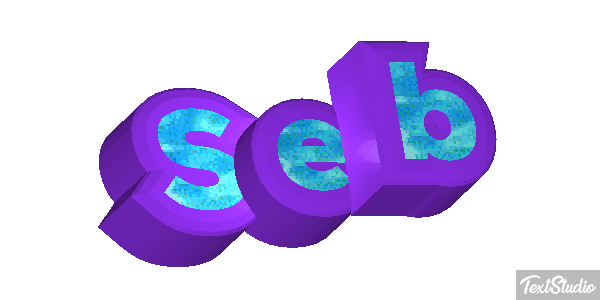 Seb Efeito do texto