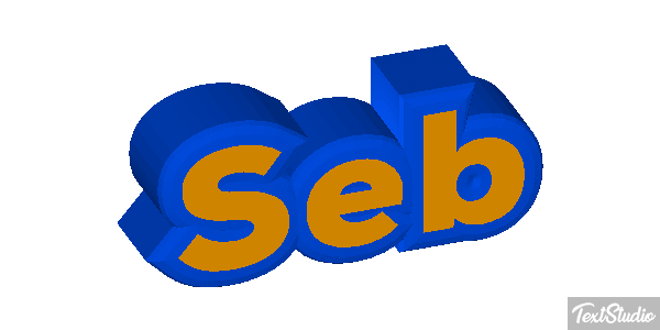 Seb Efeito do texto