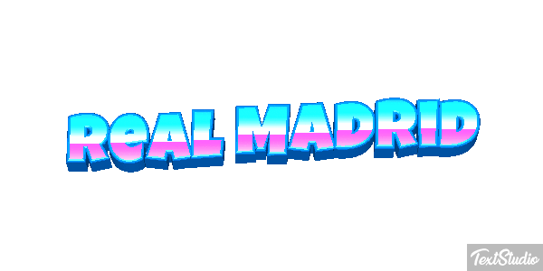 Real Madrid Efeito do texto