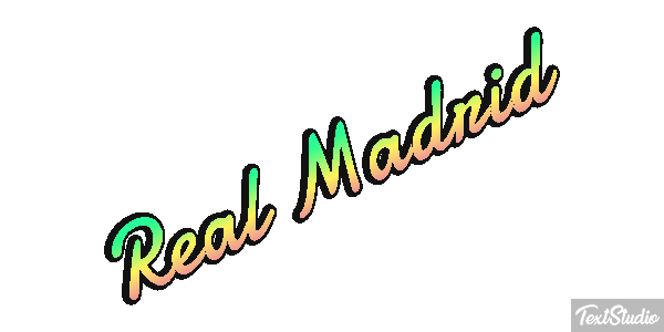 Real Madrid Efeito do texto