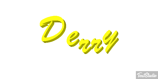 Derry Effetto testo