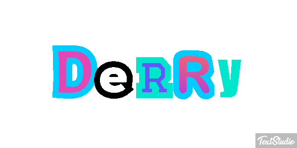 Derry Effetto testo